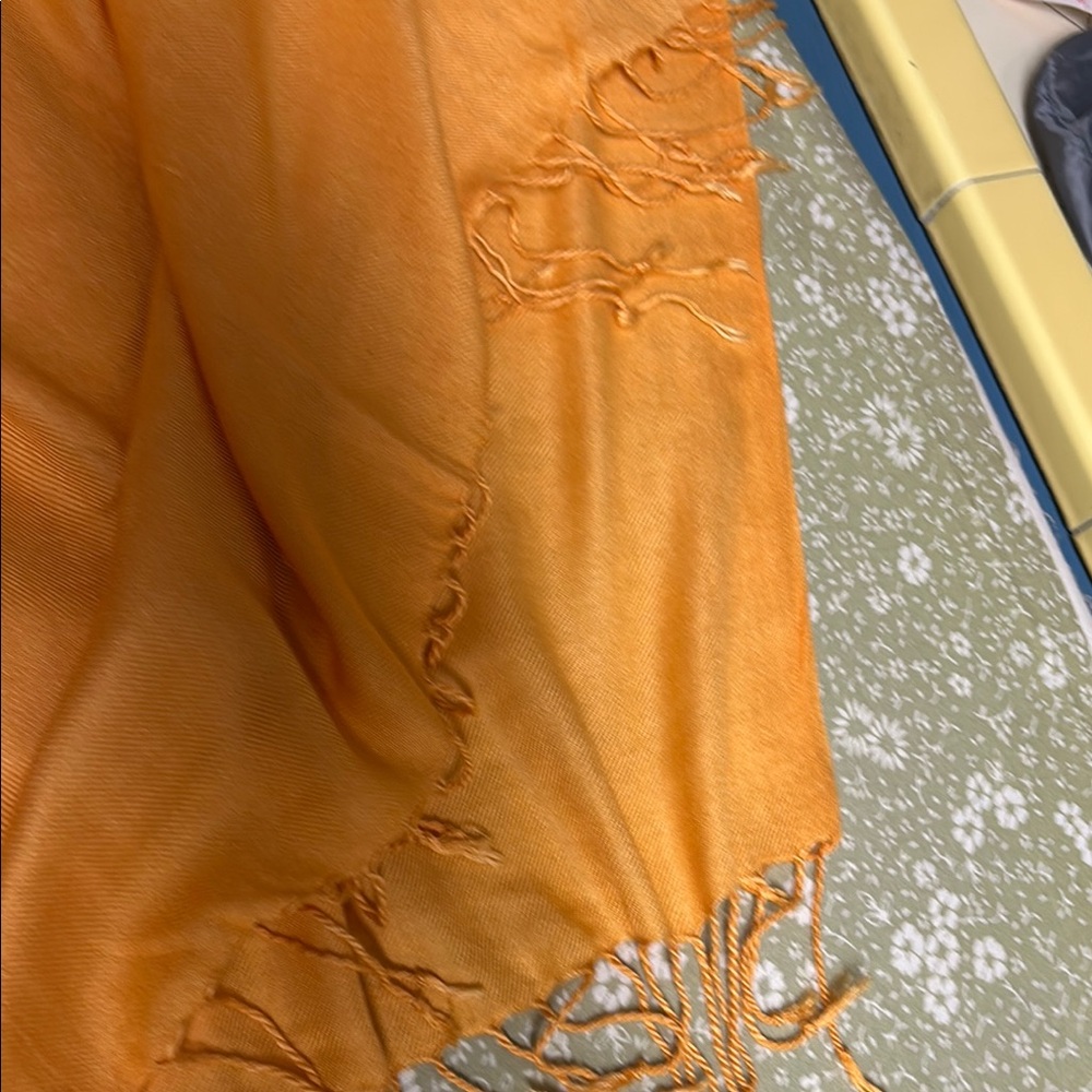 Elegant Orange Scarf